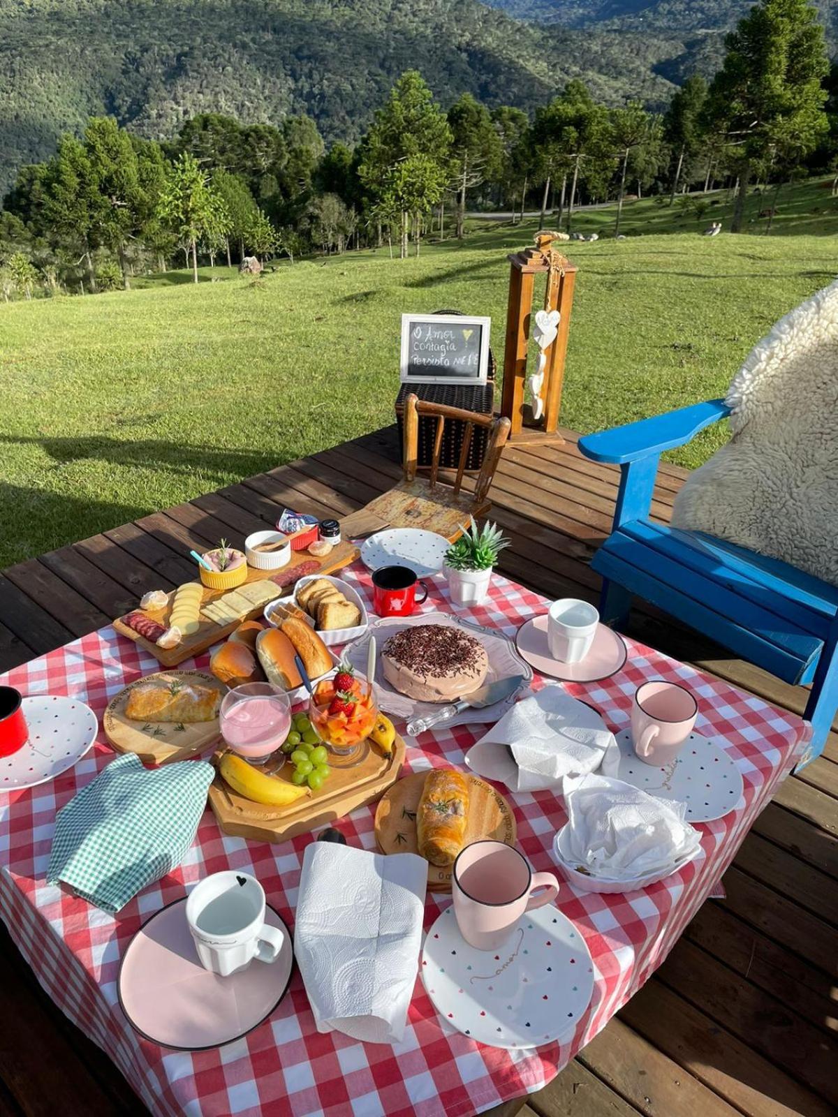 Pousada Colina Dos Ventos - Cabana Alpha Urubici Exteriör bild