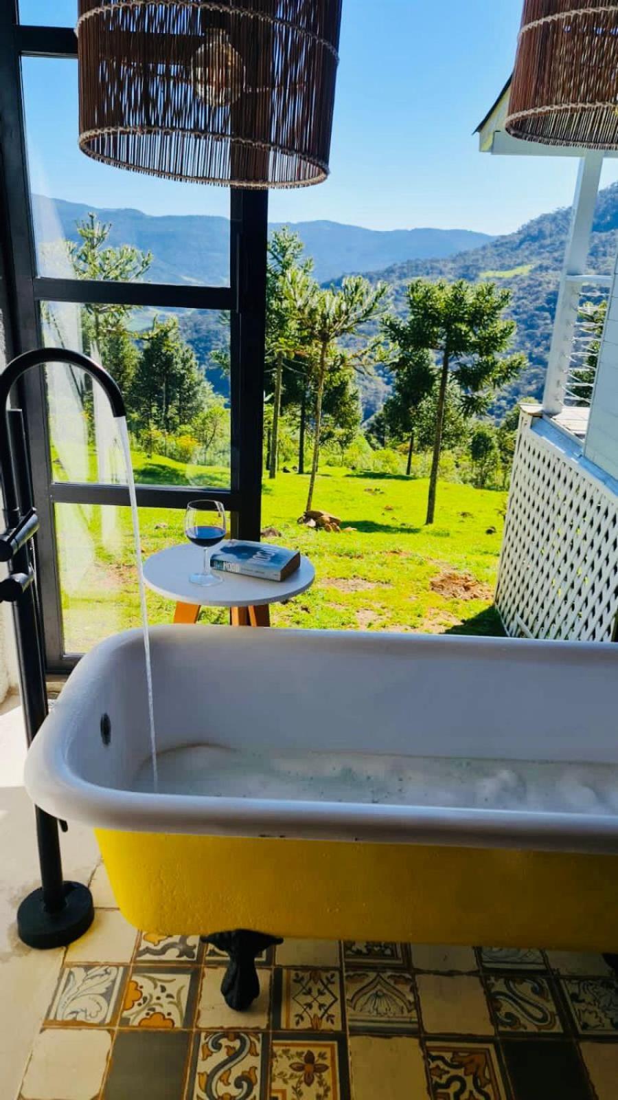 Pousada Colina Dos Ventos - Cabana Alpha Urubici Exteriör bild
